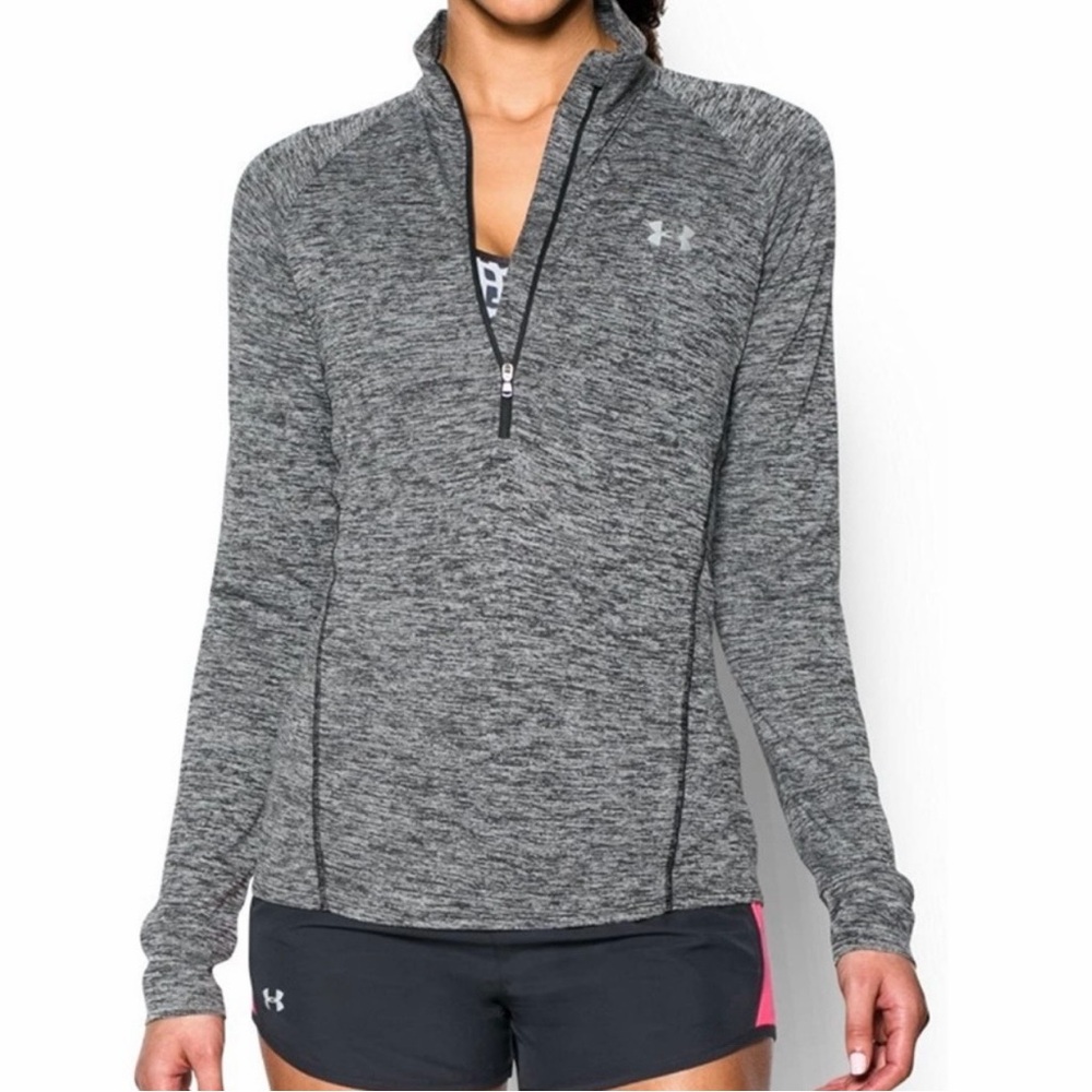 Under Armour Women’s HeatGear 1/4 Zip Long Sleeve Pullover Size S